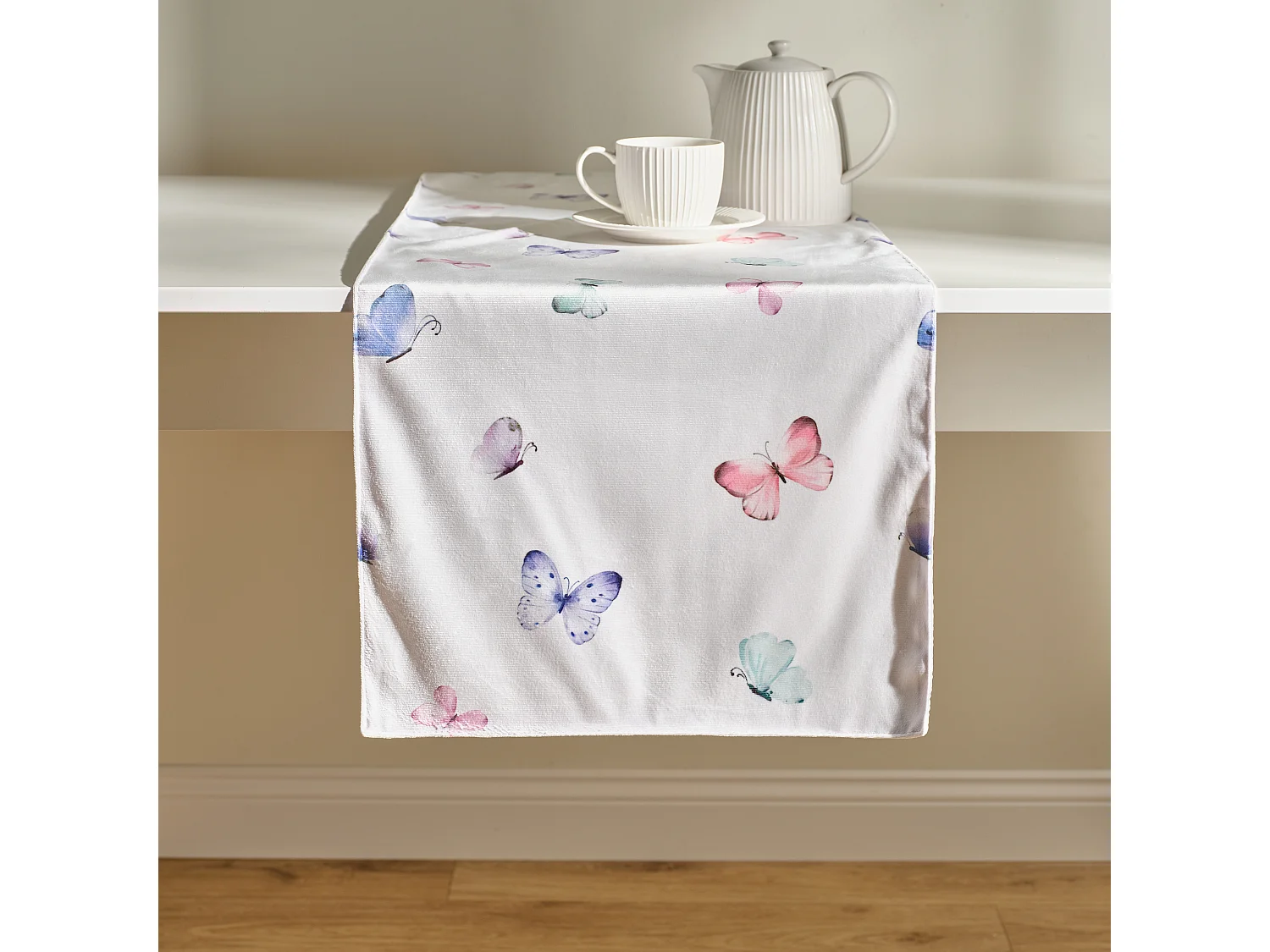 Tischläufer Adalis mittelweiß 40 x 180