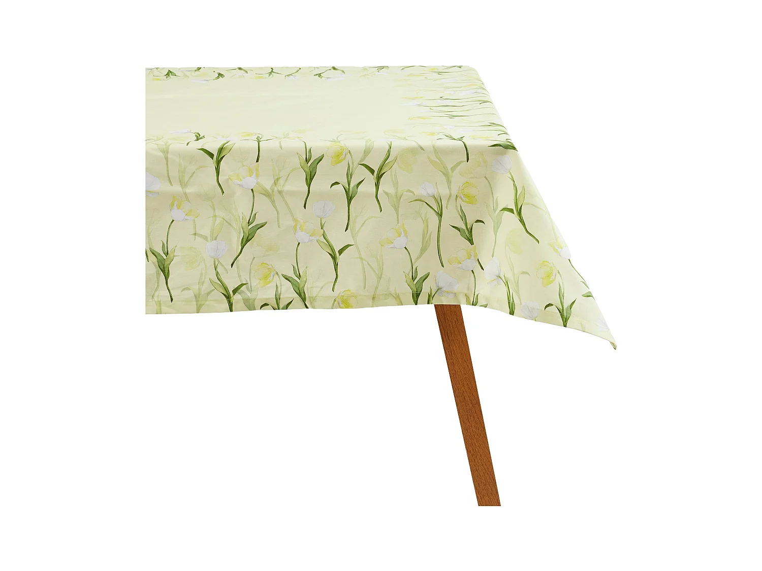 Tischdecke Tendi Hellgrün 100% Baumwolle