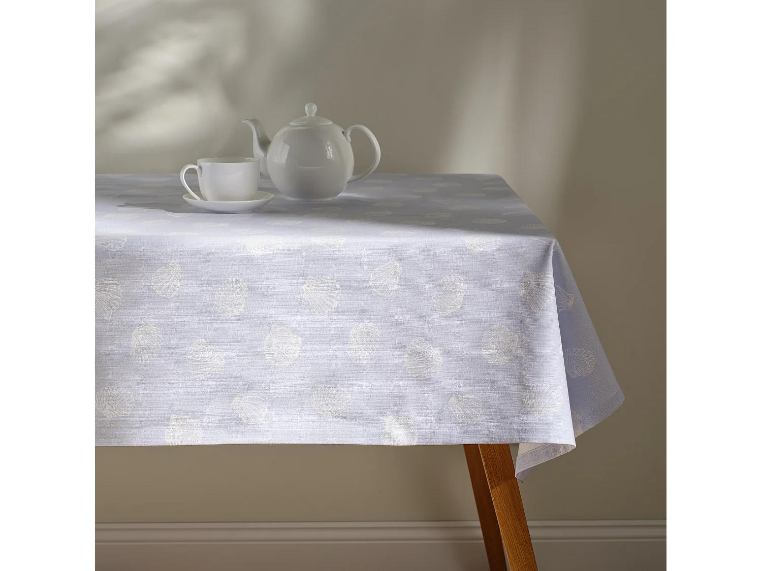 Tischdecke Coquellie hellblau 150 x 220