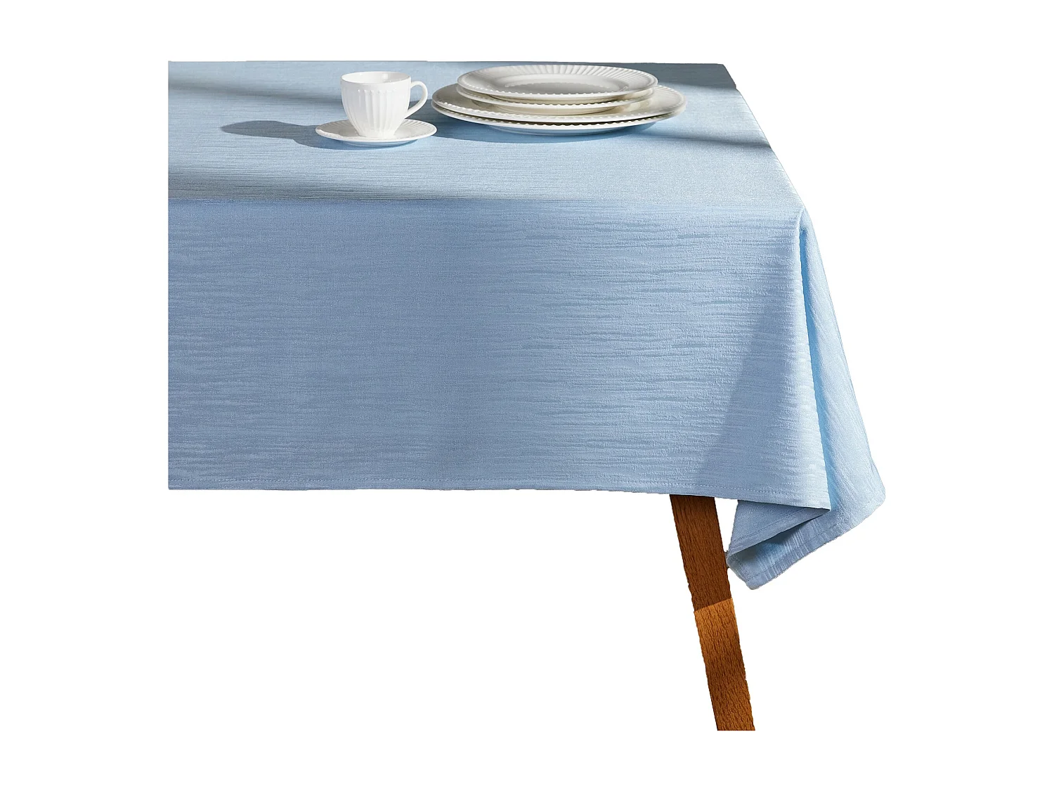 Tischdecke Scilio Hellblau 160 cm