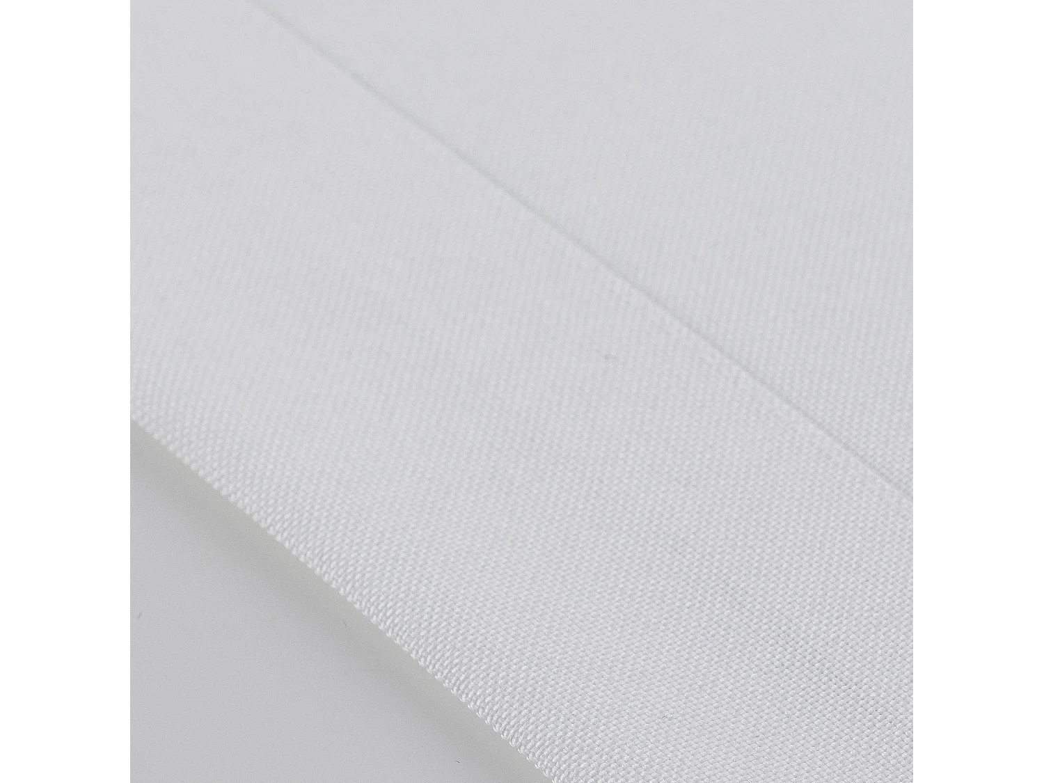 Nappe Unicolore Lumiere3 Blanc Moyen 130x180