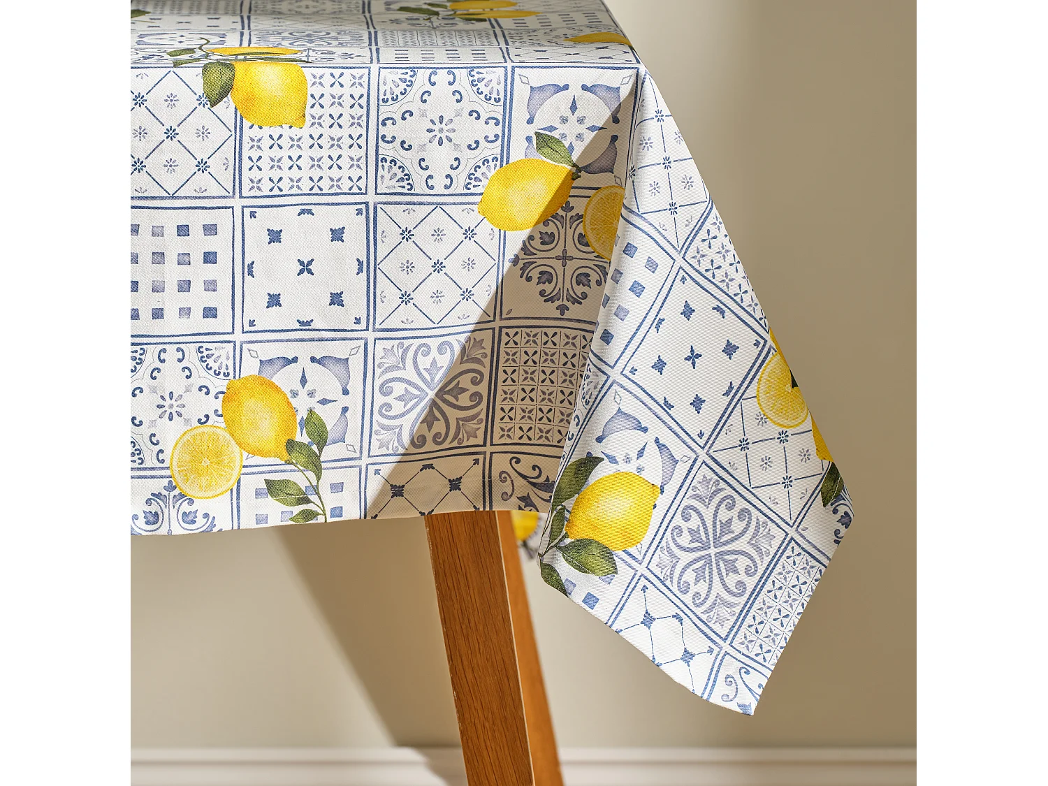 Tischdecke Alaiollo mittelweiß 110 x 160