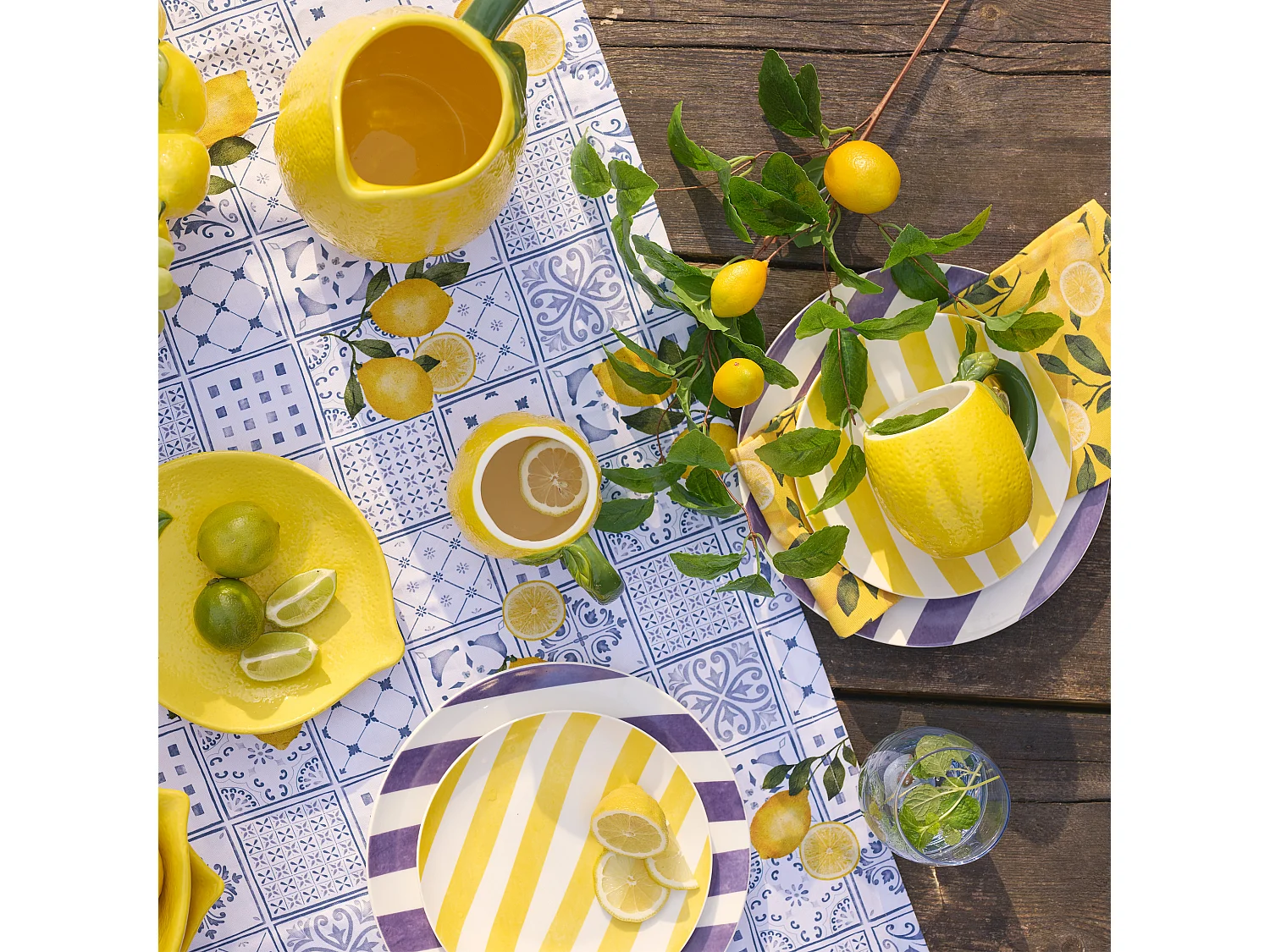 Tischdecke Alaiollo mittelweiß 110 x 160