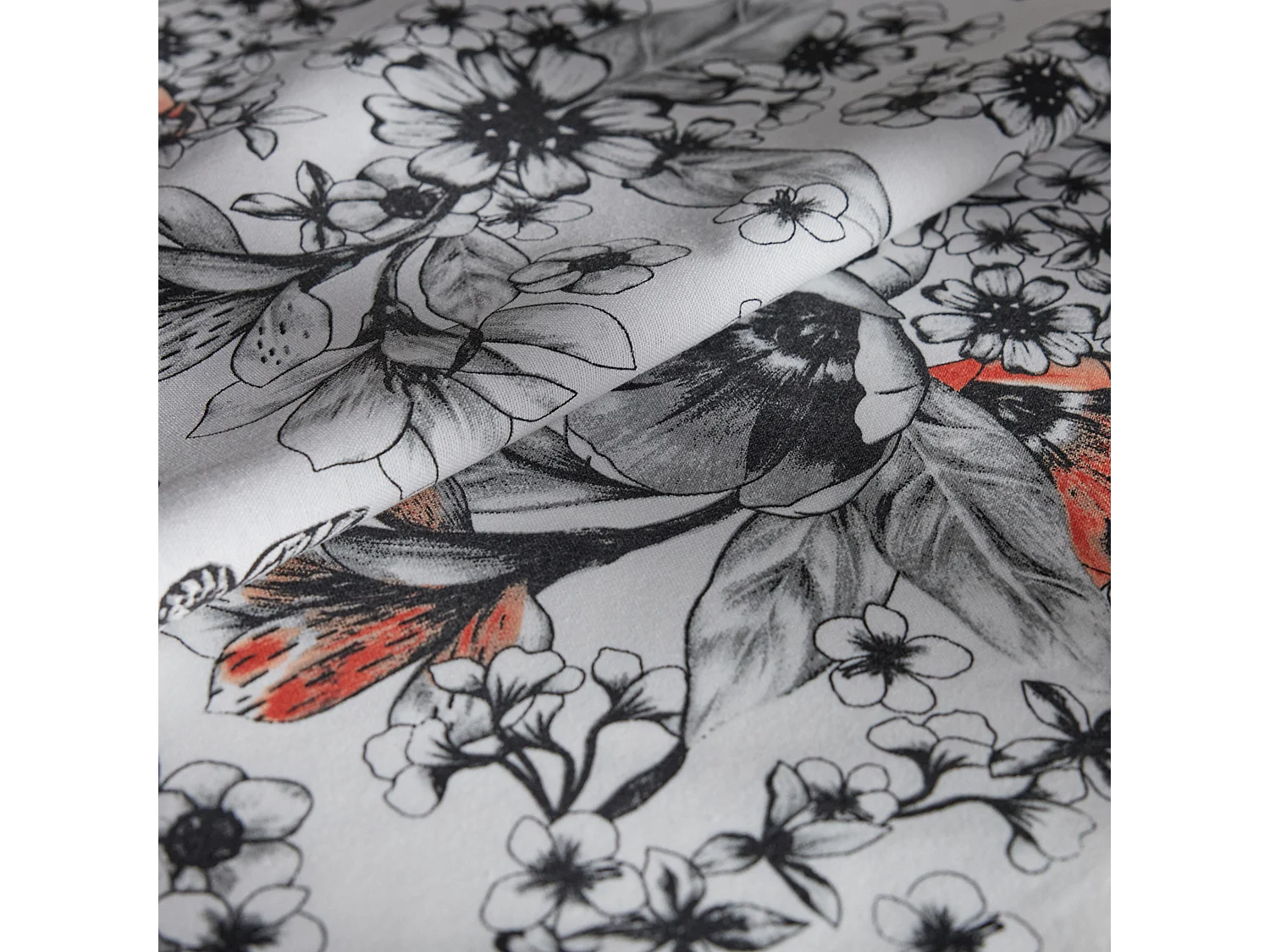 Serviette Imprimée Carmir Blanc Moyen 80 x 80