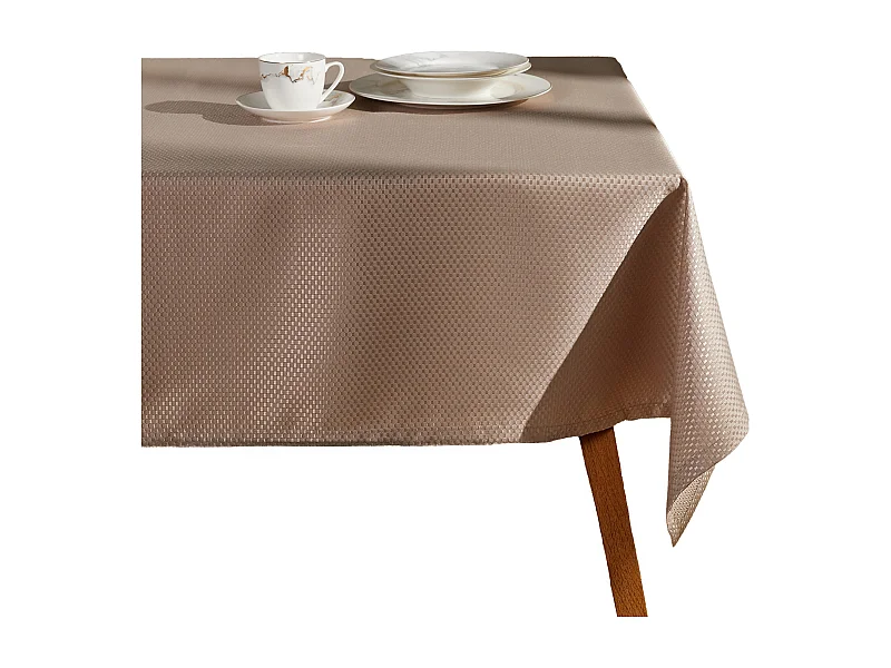 Tischdecke Arpuro mittleres Beige 130 x 180