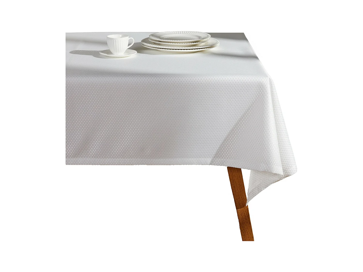 Tischdecke Arpuro mittelweiß 130 x 180