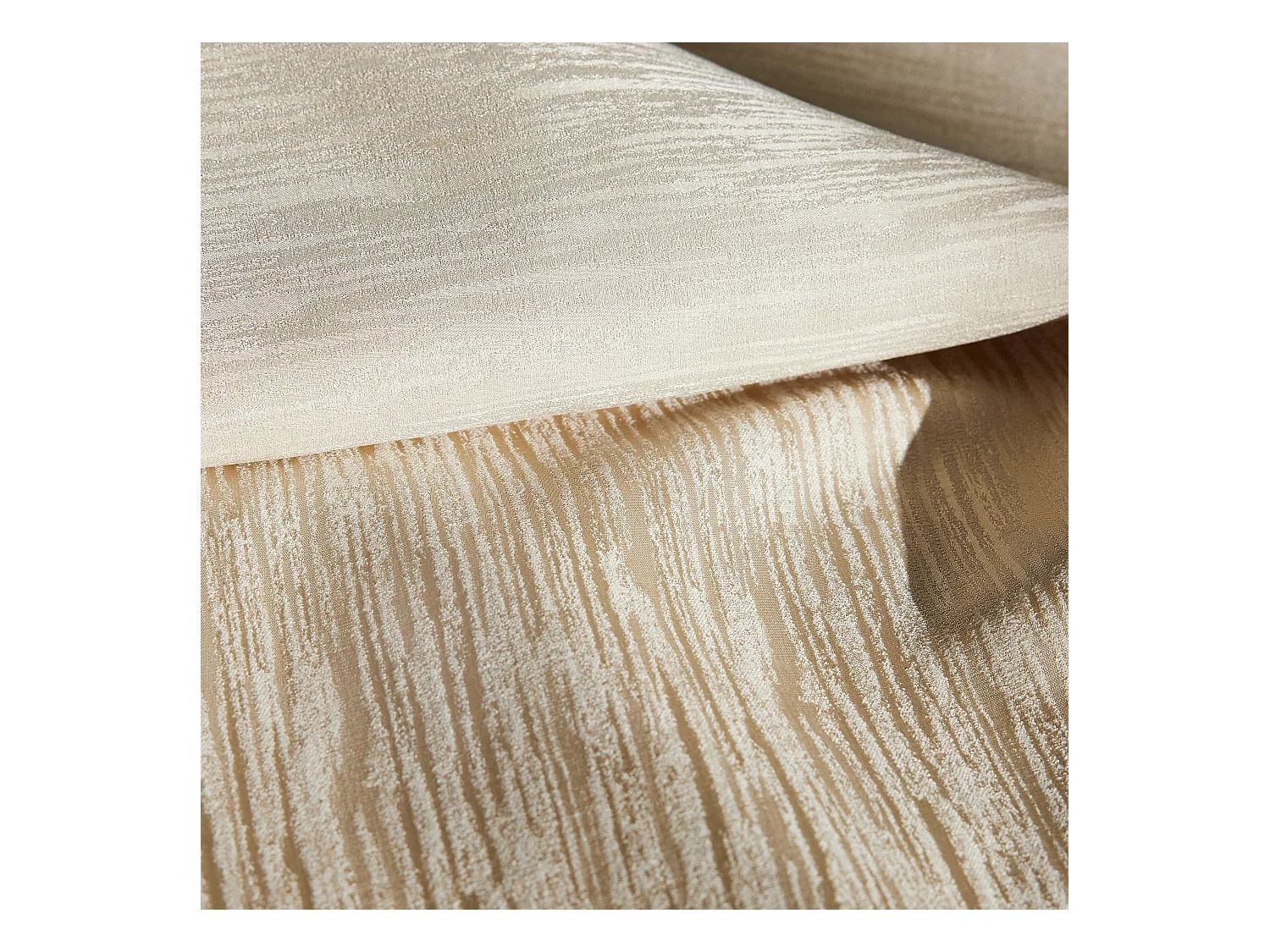 Elegante Jacquard-Tischdecke Scilio 140x220 cm Beige