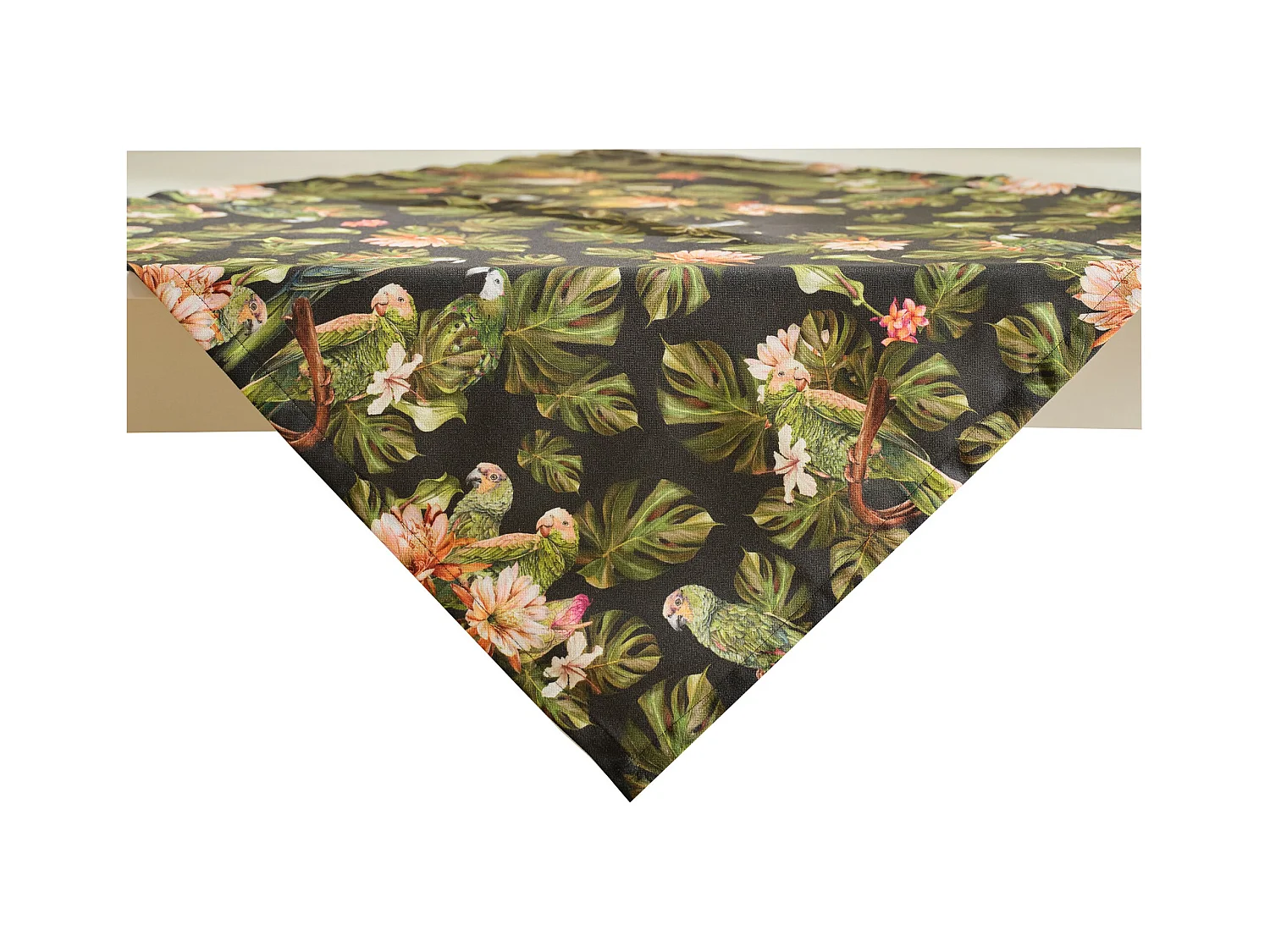 Tischdecke Piroso dunkelgrün 80 x 80