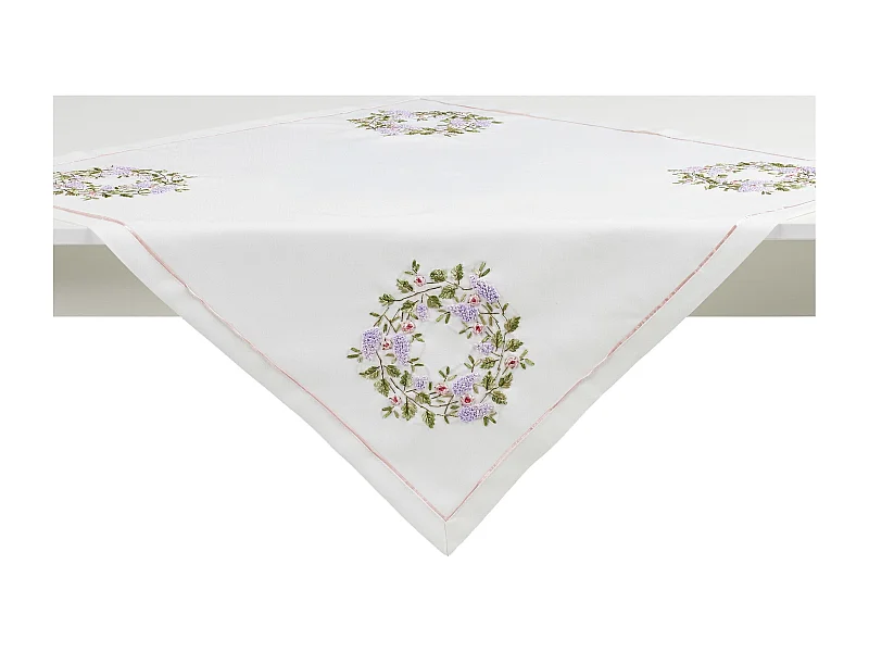 Tischdecke Fionis hellviolett 80 x 80