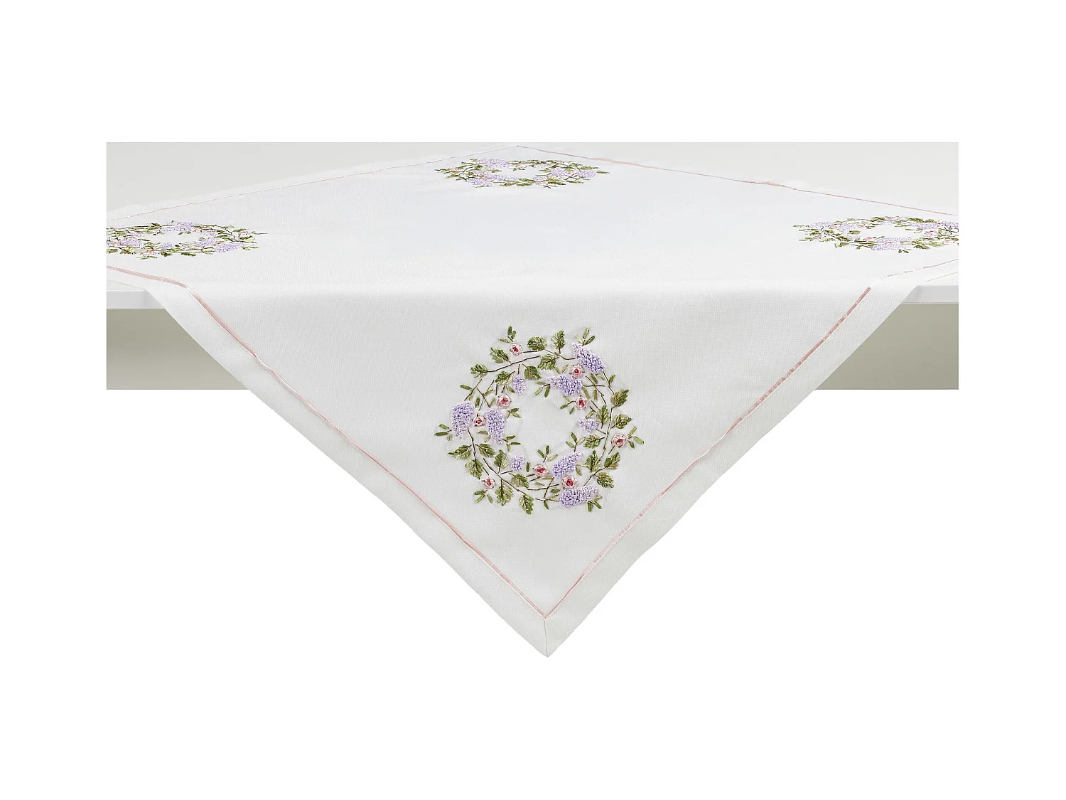 Tischdecke Fionis hellviolett 80 x 80