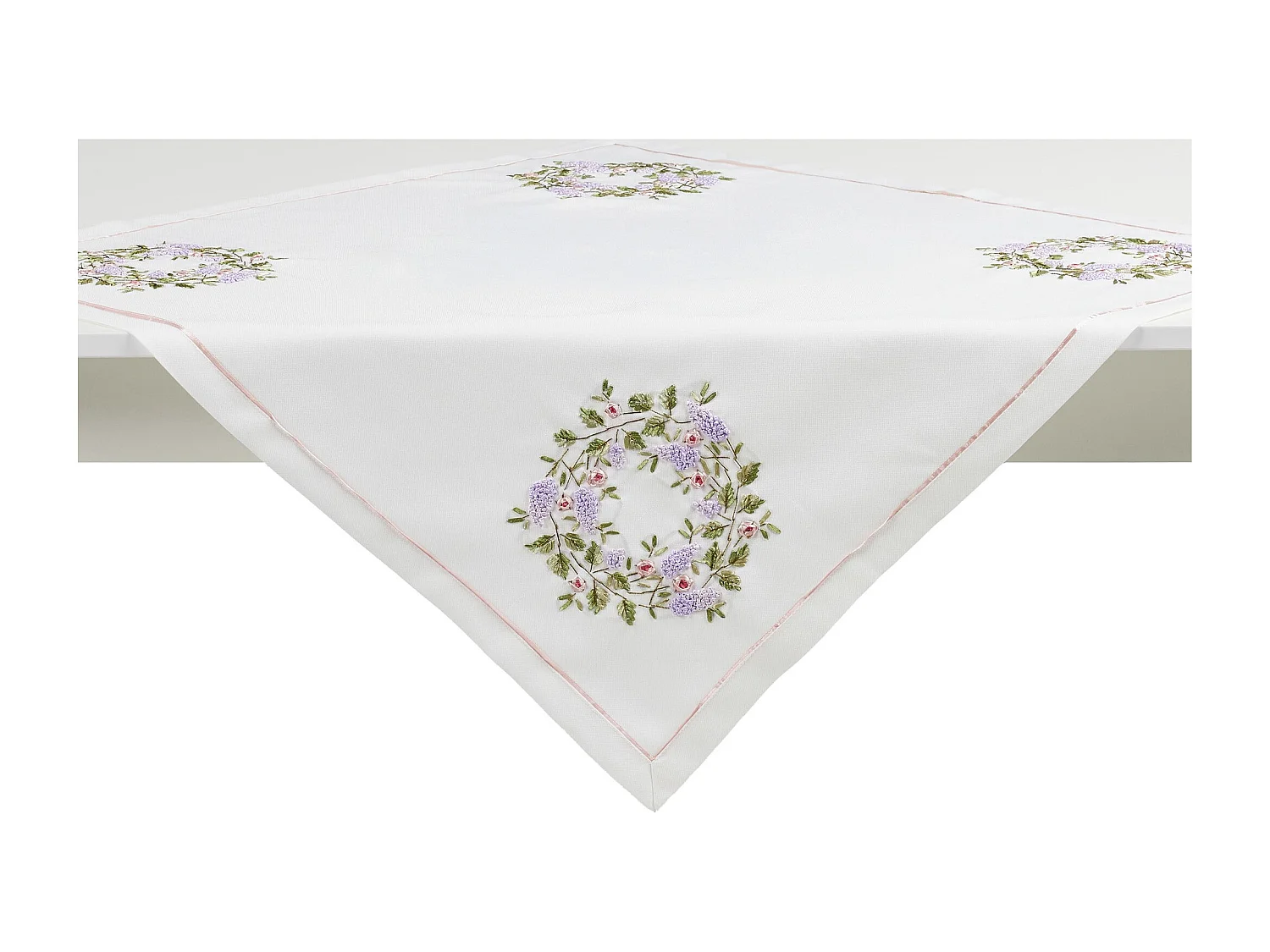 Tischdecke Fionis hellviolett 80 x 80