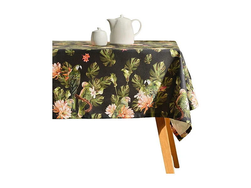 Tischdecke Piroso Dunkelgrün 150 x 220