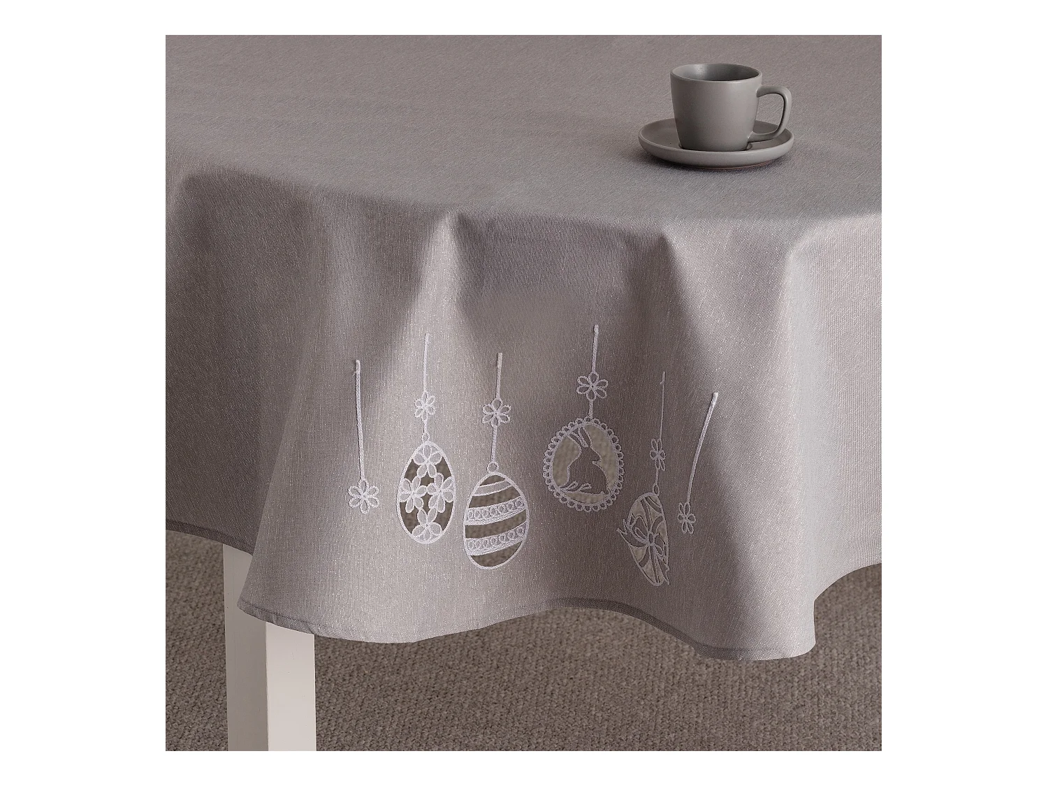 Nappe Jumble Gris Clair 160