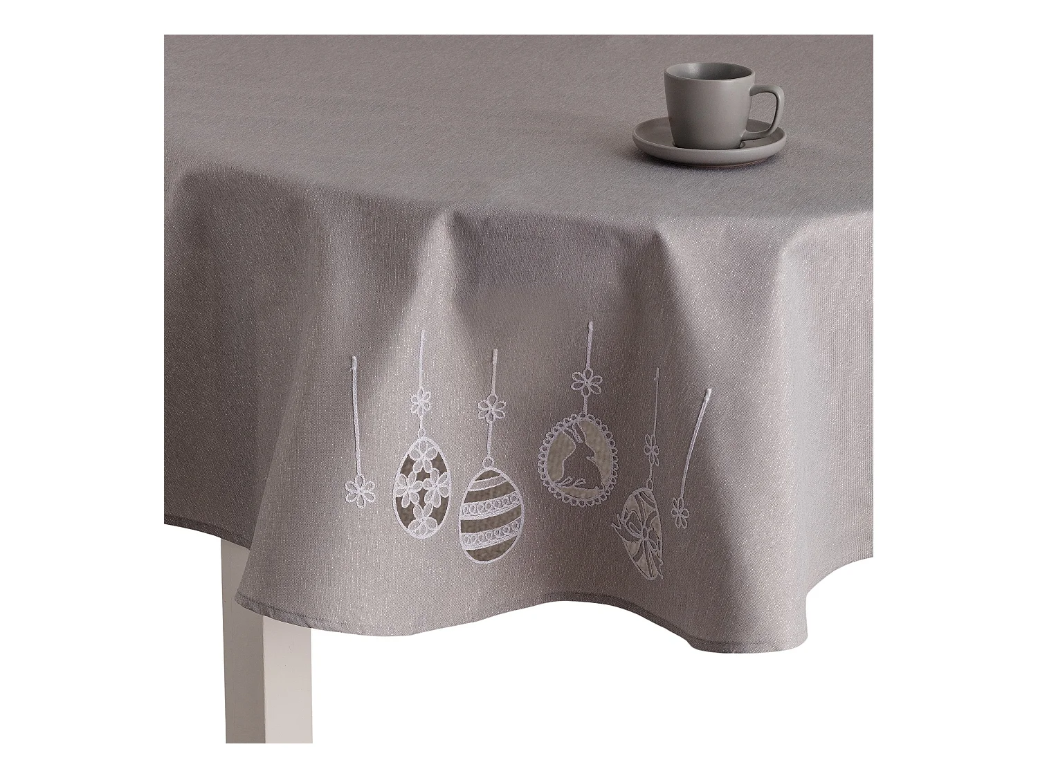 Nappe Jumble Gris Clair 160