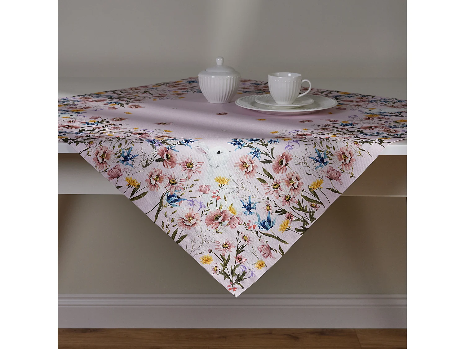 Tischdecke Sirsobunny Mittelrosa 80 x 80