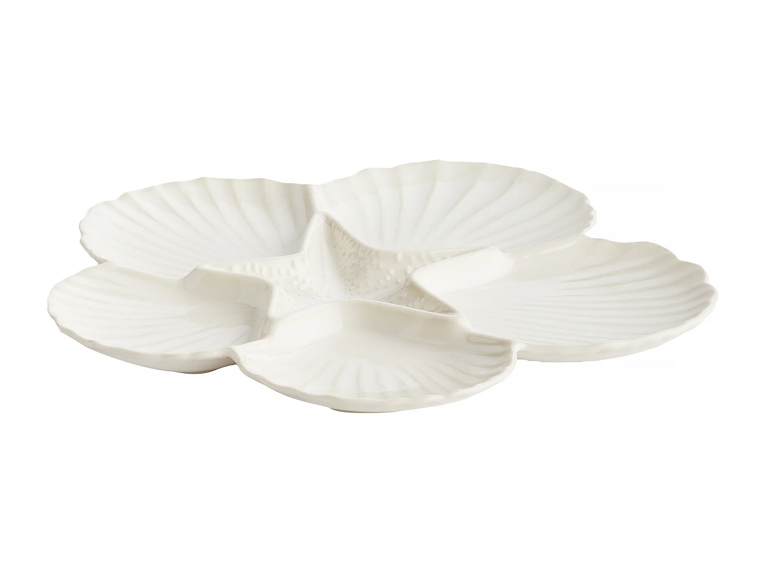 Servierteller Estrellina Helles Weiß 32.2cm