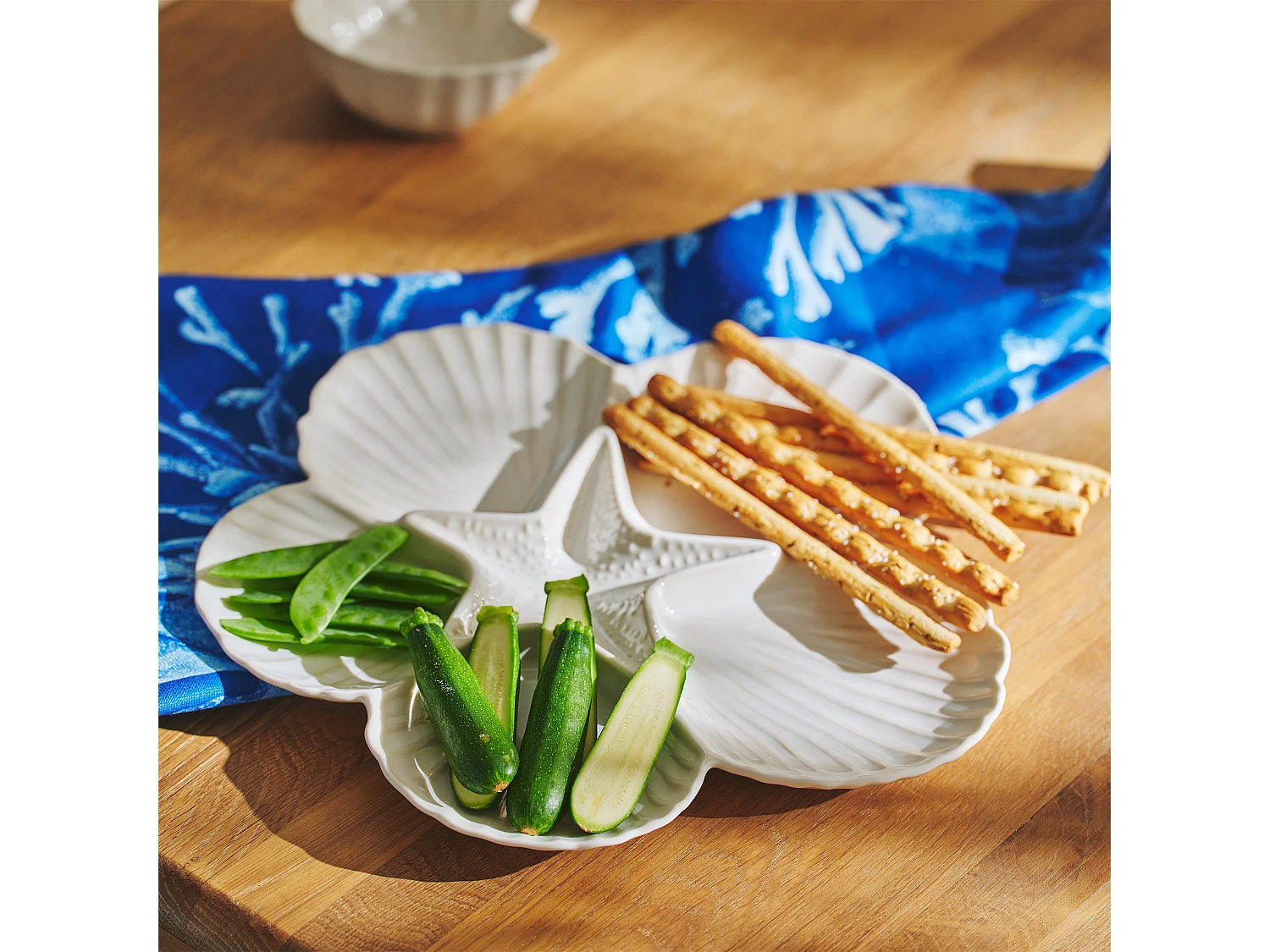 Servierteller Estrellina Helles Weiß 32.2cm