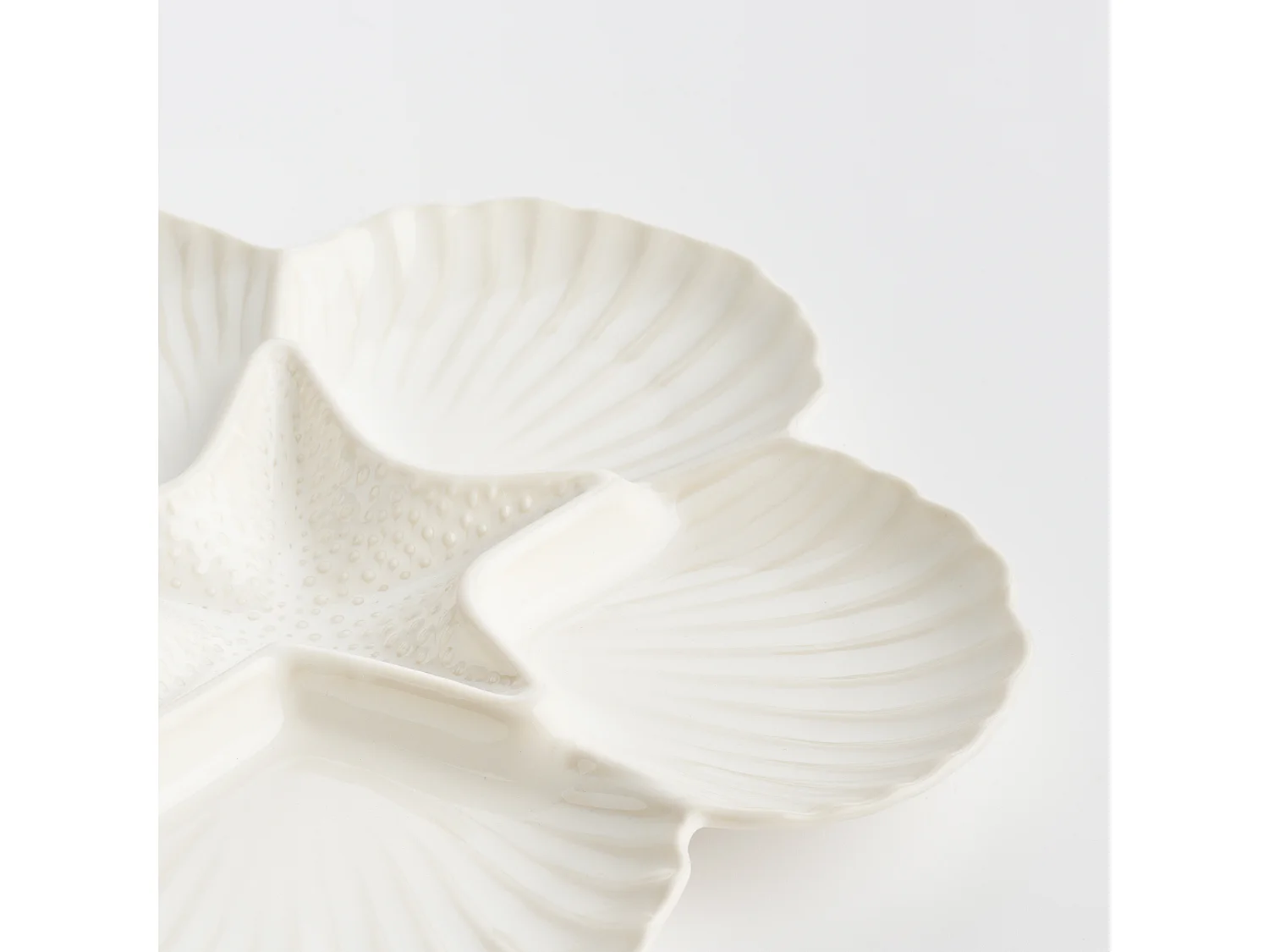 Servierteller Estrellina Helles Weiß 32.2cm