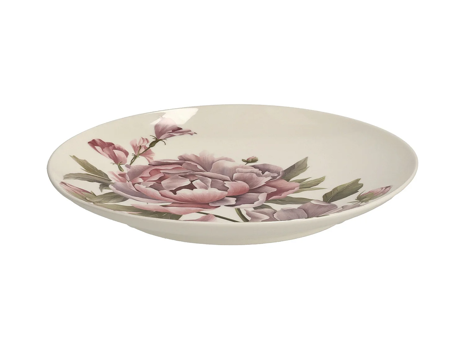 Servierteller Aurelis Porzellan mit Blumenmuster