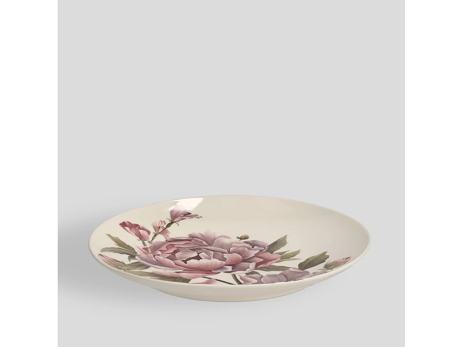 Servierteller Aurelis Porzellan mit Blumenmuster