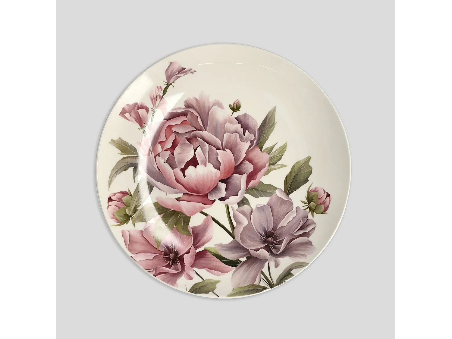 Servierteller Aurelis Porzellan mit Blumenmuster