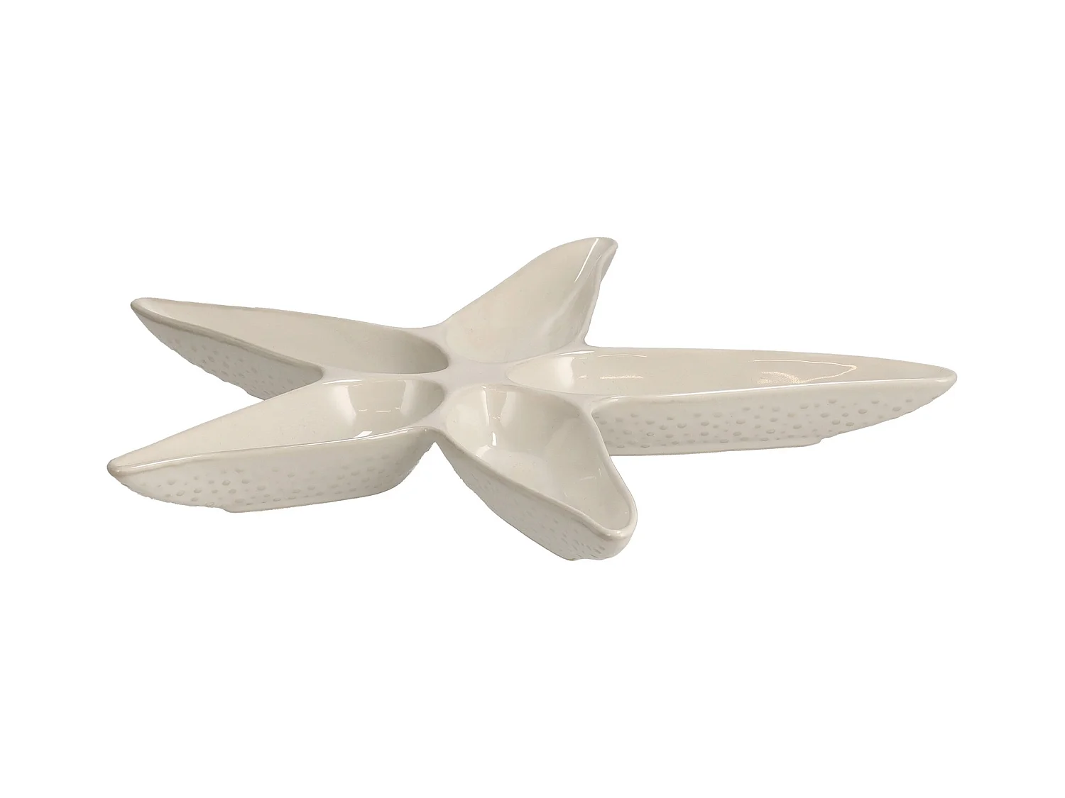 Servierteller Estrella Helles Weiß 3.2 x 34 x 36.7