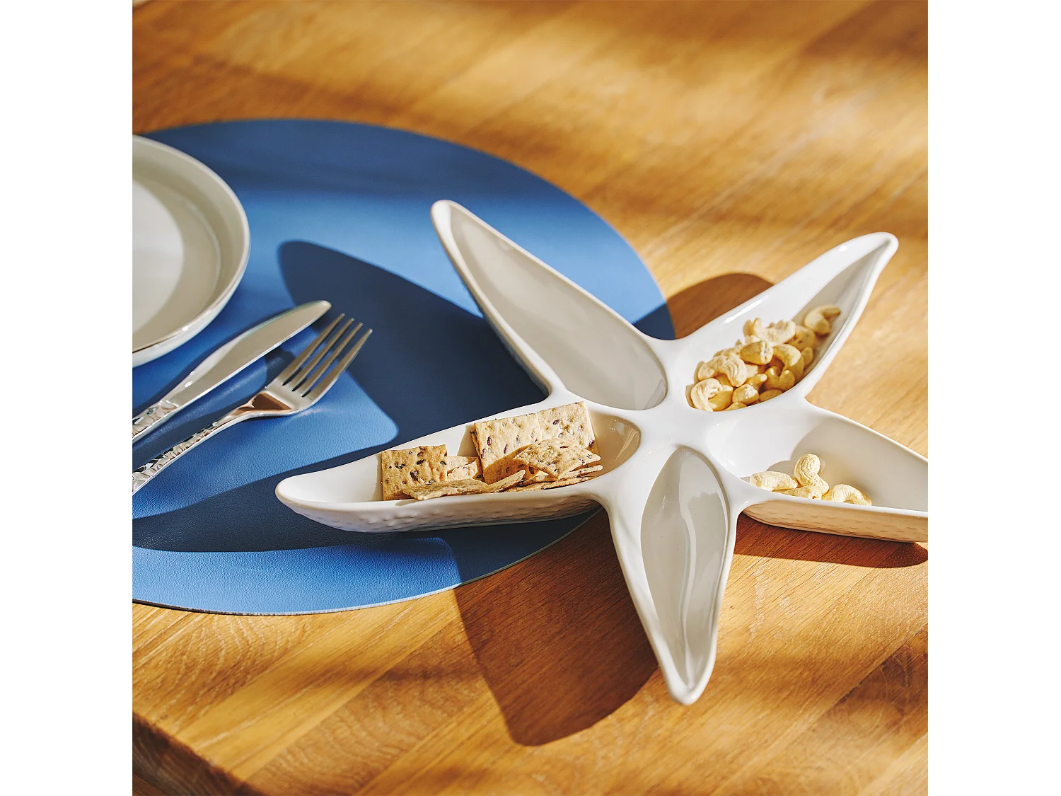 Plateau Estrella Blanc Brillant 3.2 x 34 x 36.7