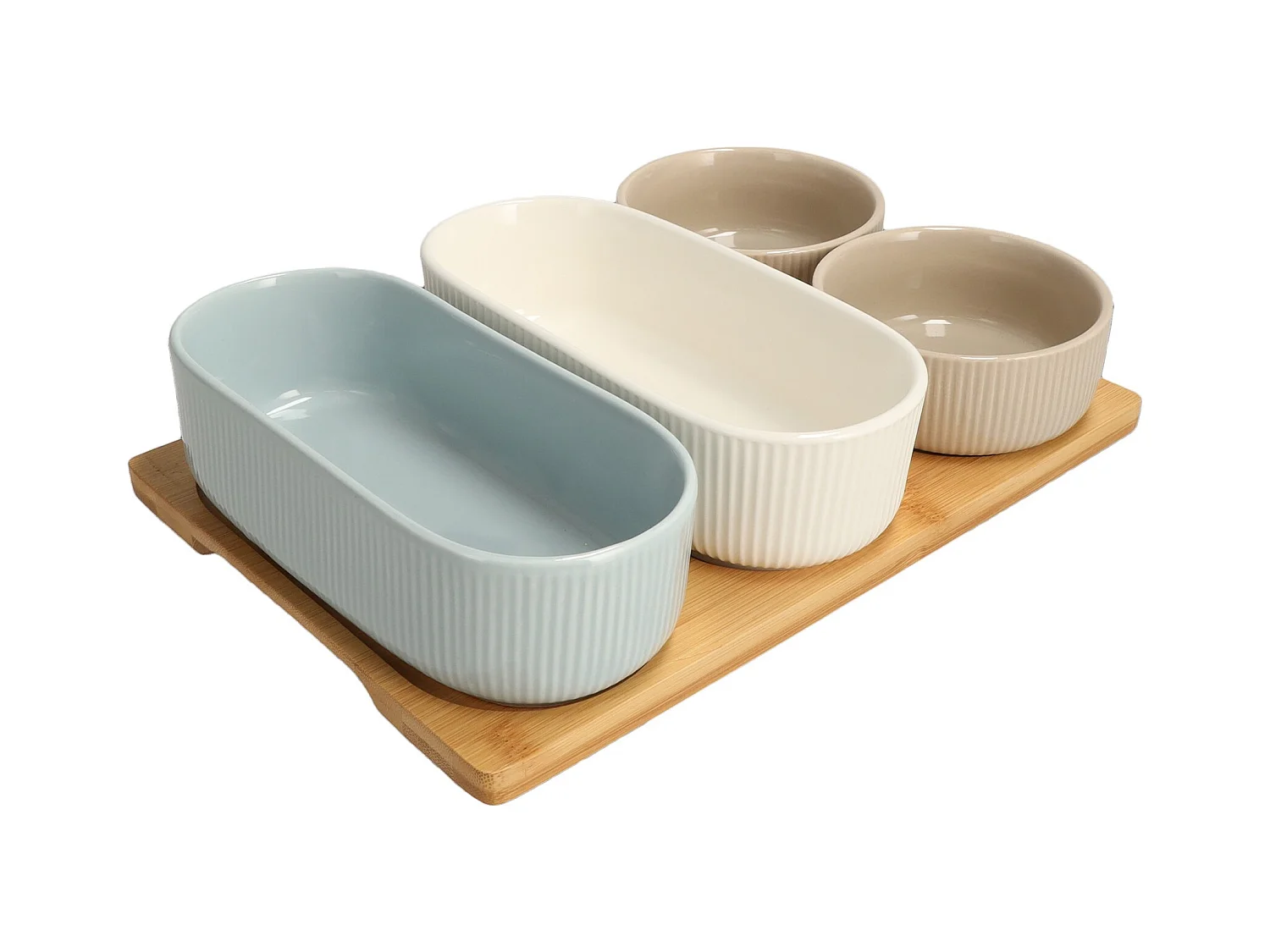 Servierteller Linersisa hellblau 6 x 28 x 19