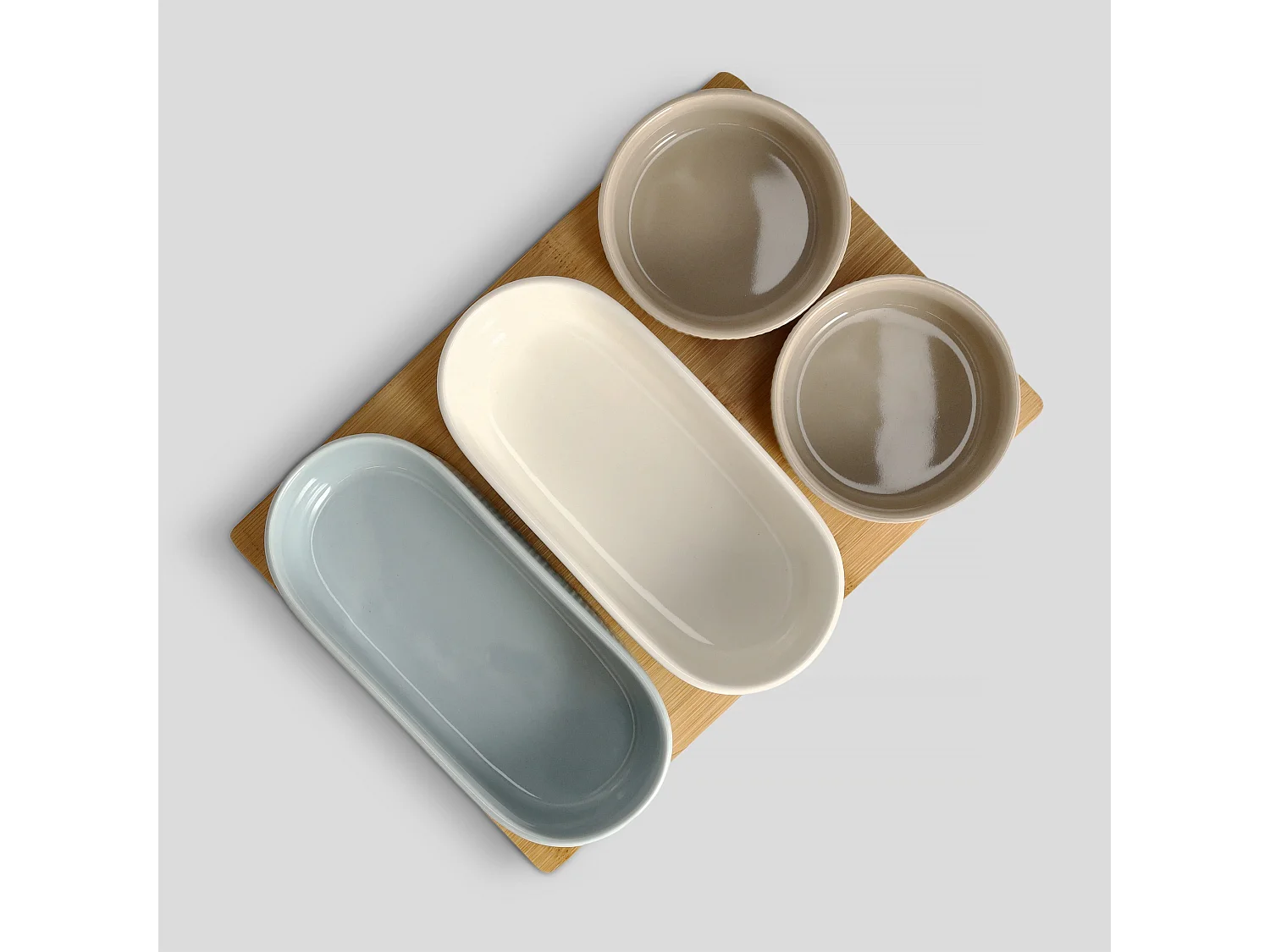 Servierteller Linersisa hellblau 6 x 28 x 19