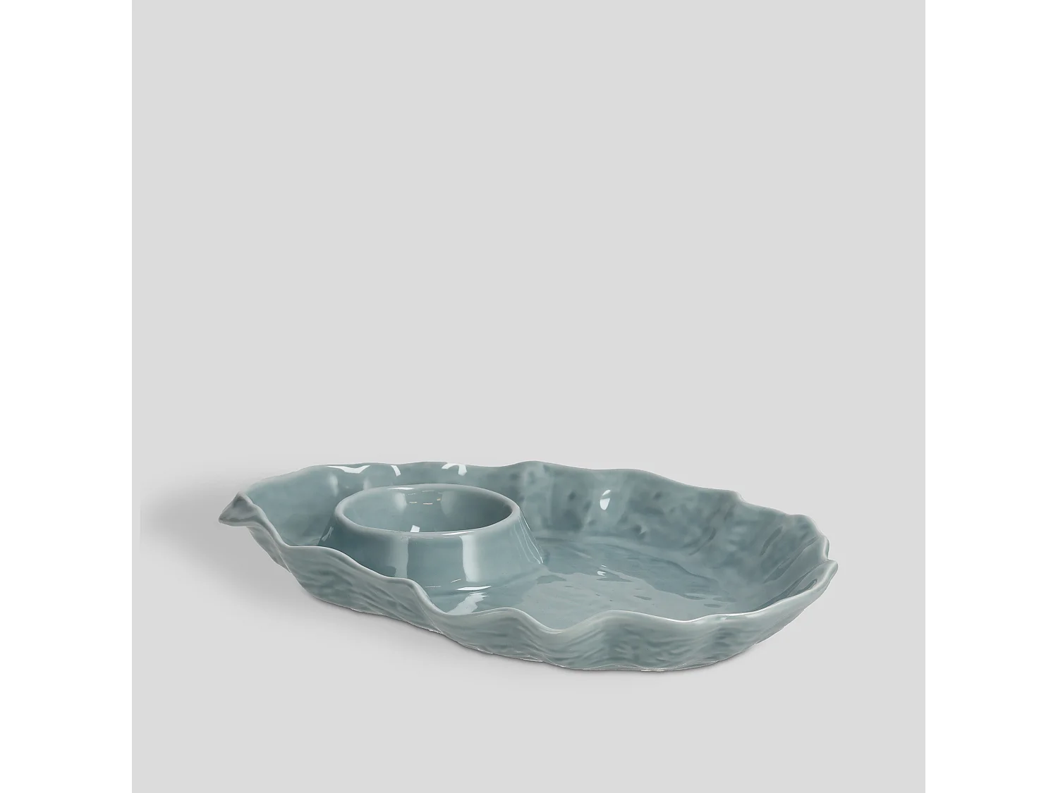 Plateau Flush bleu clair 31.5 x 21.2 x 4.2