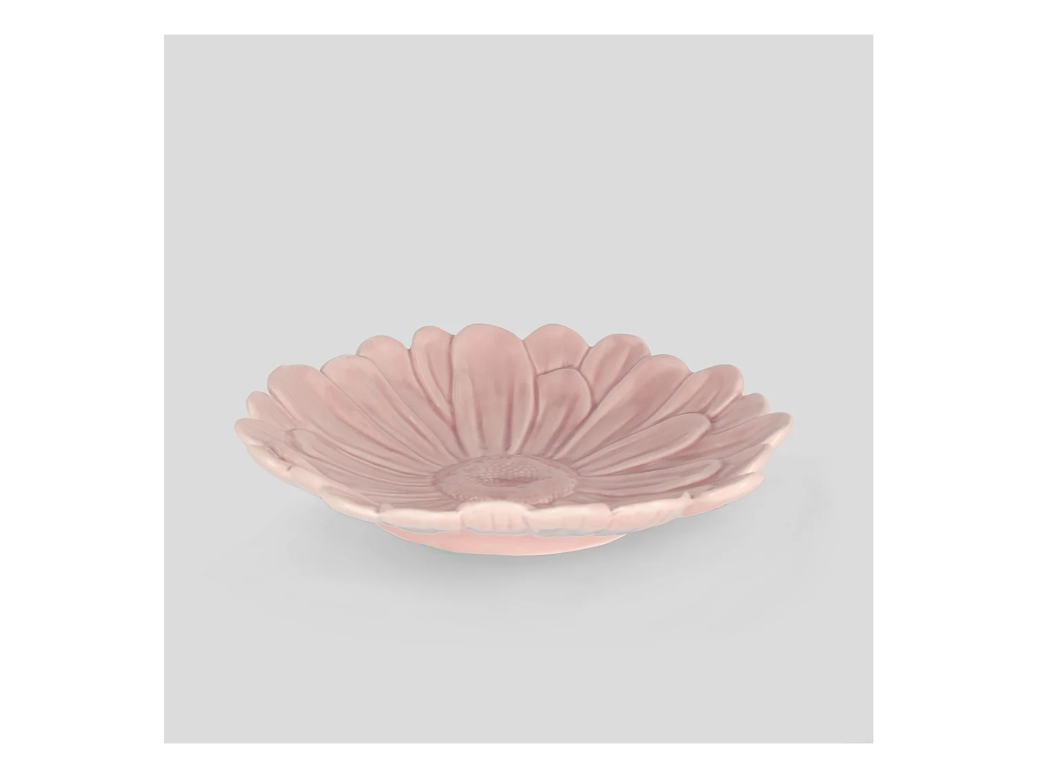 Servierteller Sakuri mittelrosa 20 x 20 cm