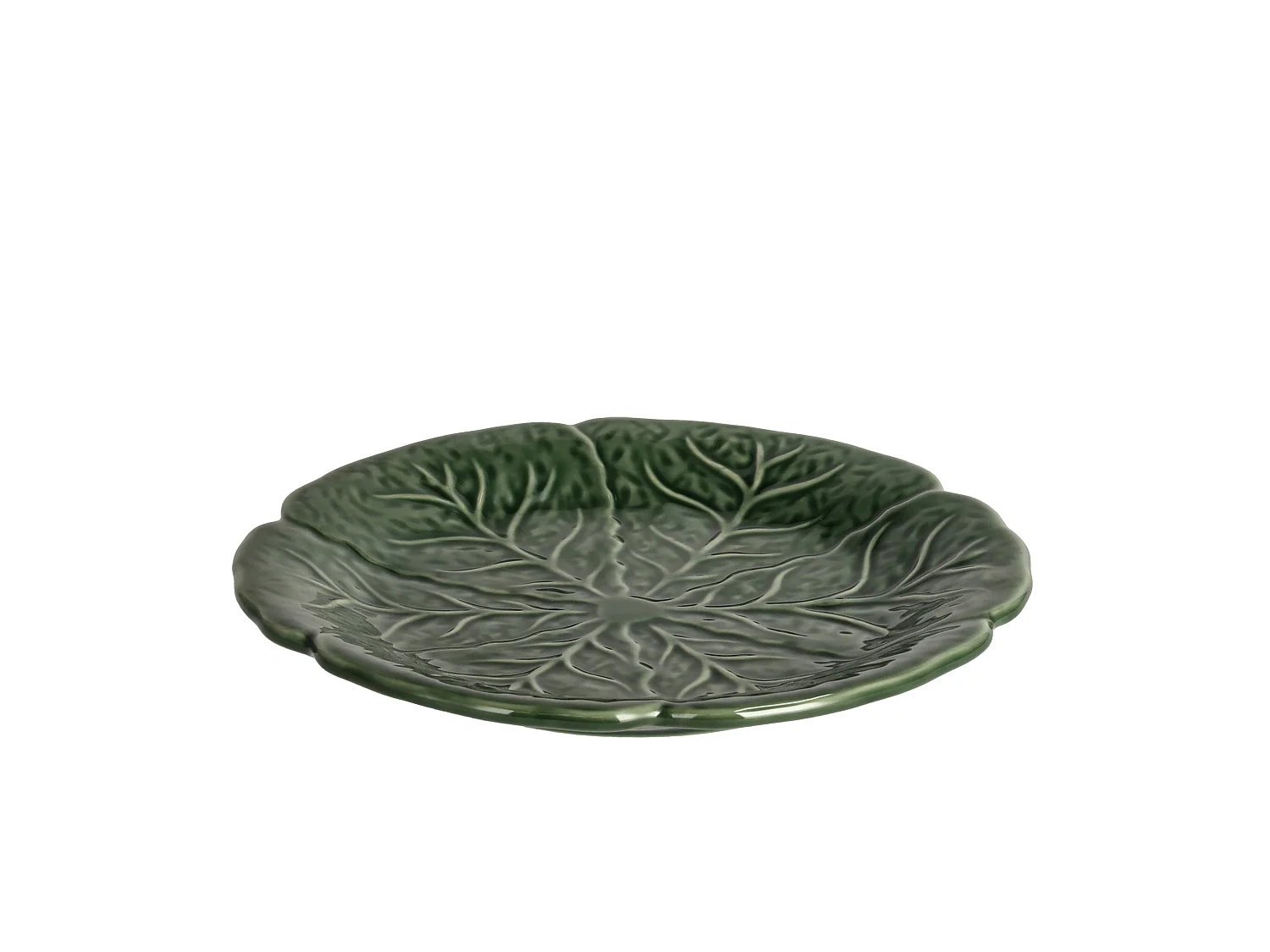 Assiette À Dessert Kabbagi Vert Foncé 20x20