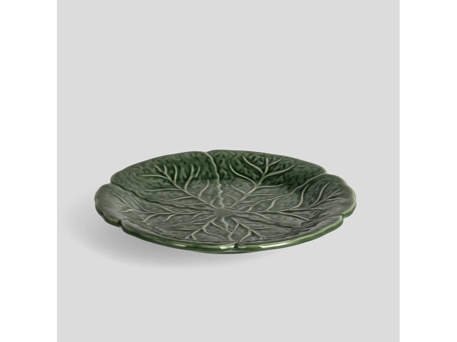 Assiette À Dessert Kabbagi Vert Foncé 20x20