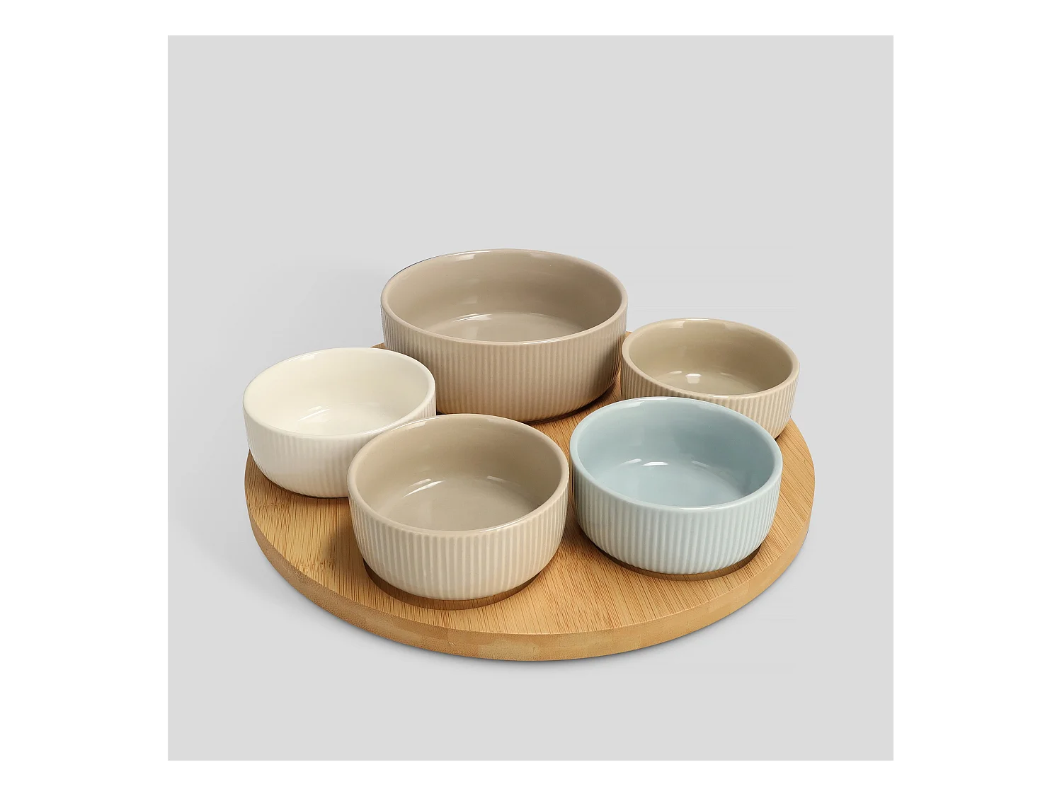 Servierteller Liners Hellblau 8 x 31