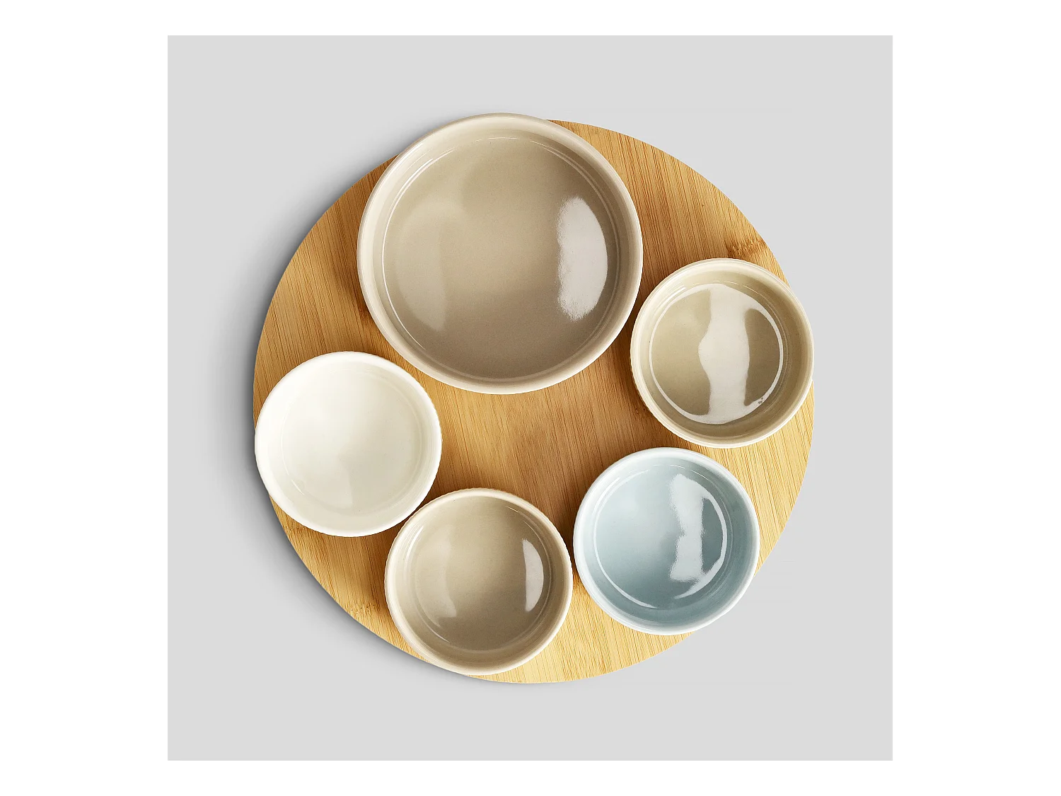 Servierteller Liners Hellblau 8 x 31