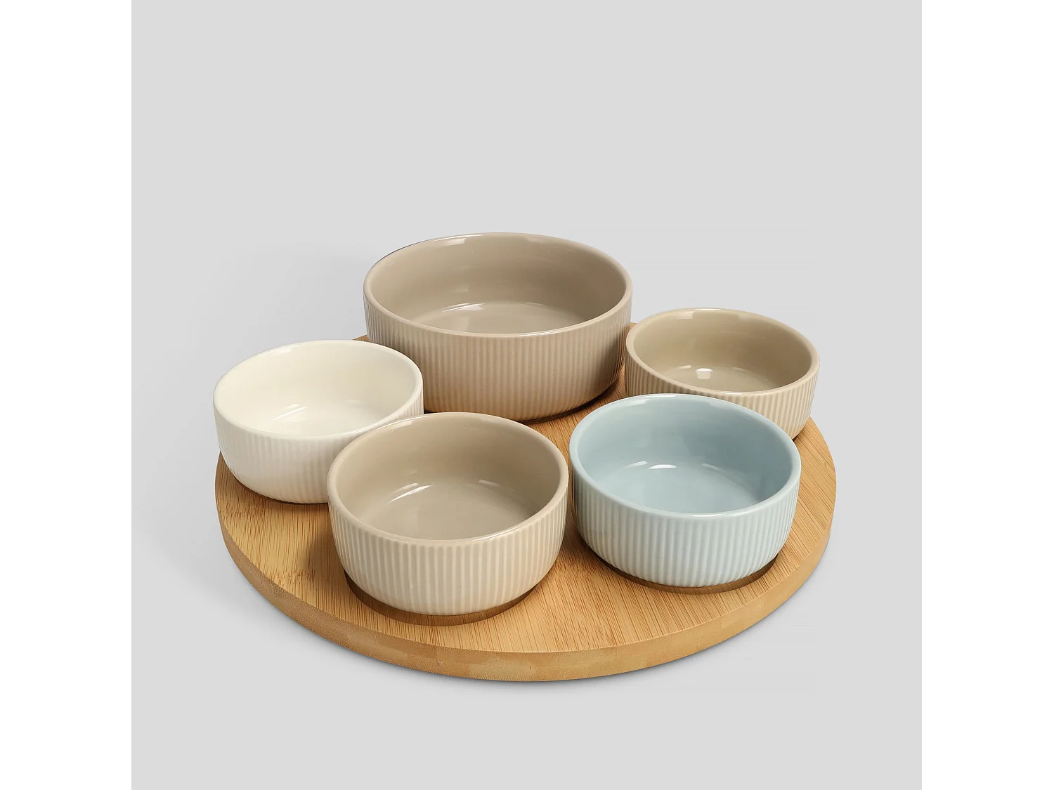 Servierteller Liners Hellblau 8 x 31