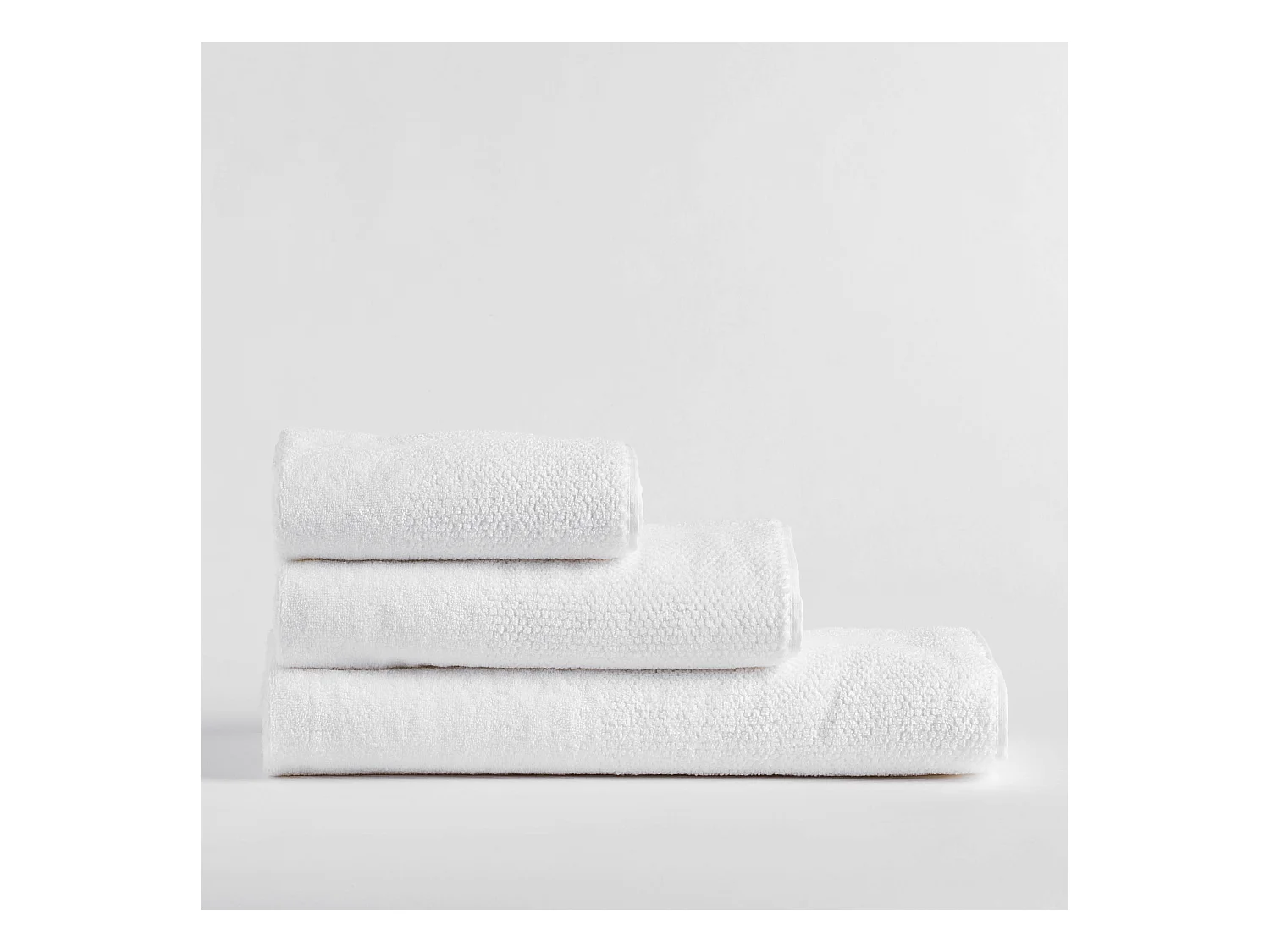 Badetuch Strippo mittelweiß 70 x 130