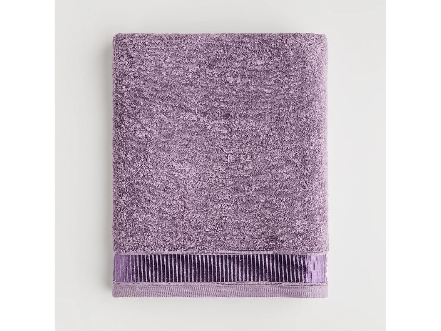 Serviette De Bain Alicanty Violet Moyen 100 x 150