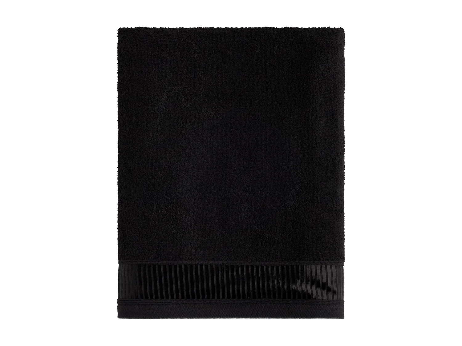 Badetuch Alicanty Mittelschwarz 70 x 130