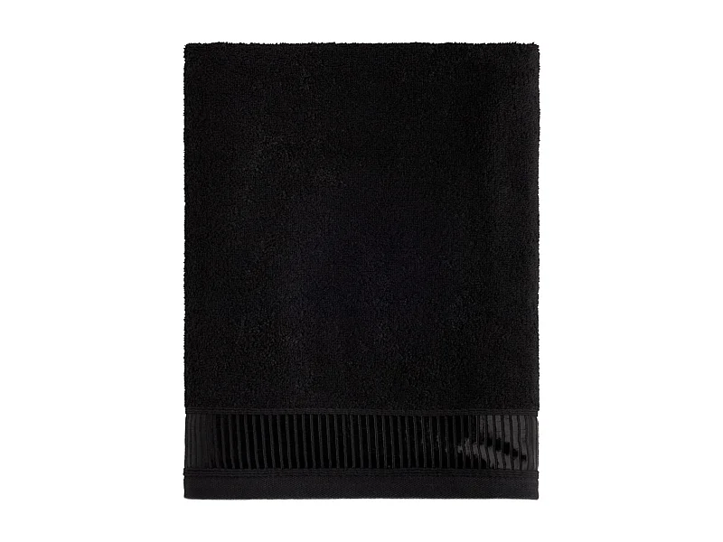 Badetuch Alicanty Mittelschwarz 70 x 130