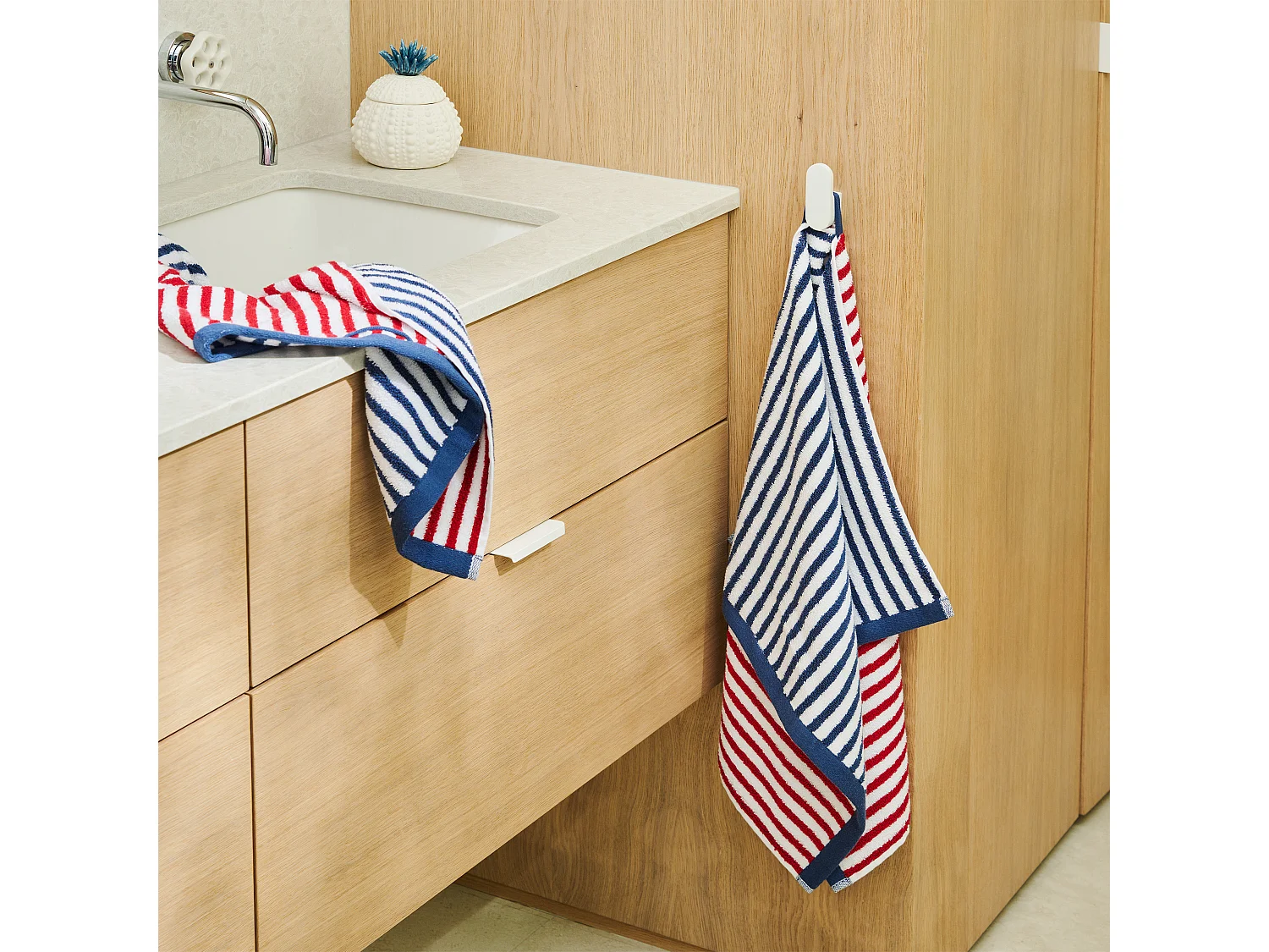 Serviette De Bain Nataliso Bleu Moyen 70 x 130