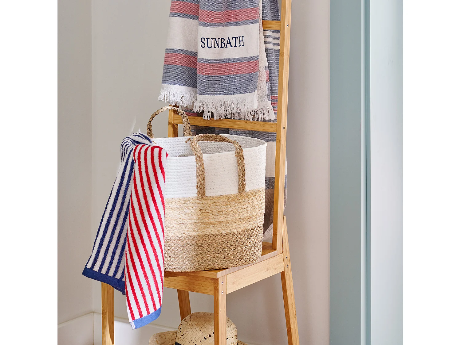 Serviette De Bain Nataliso Bleu Moyen 70 x 130