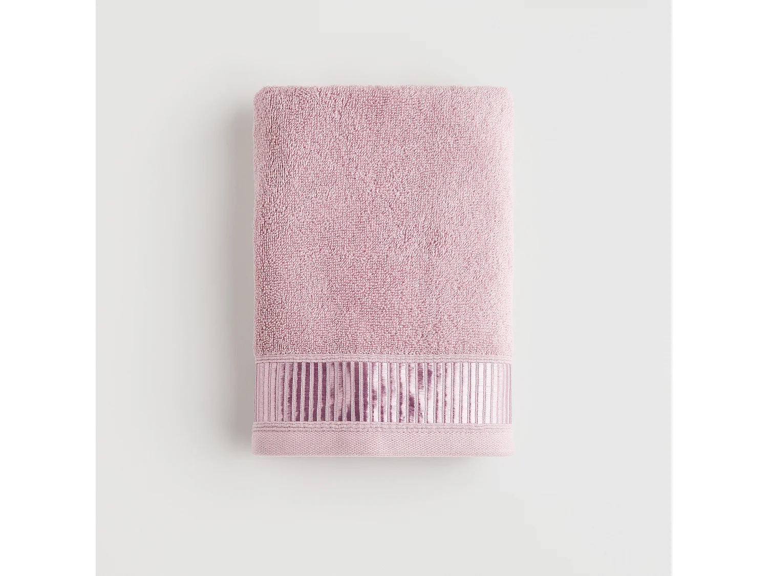 Serviette De Bain Alicanty Rose Moyen 50 x 90