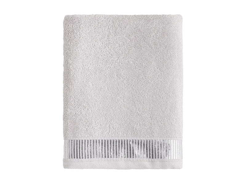 Badetuch Alicanty Hellgrau 70 x 130