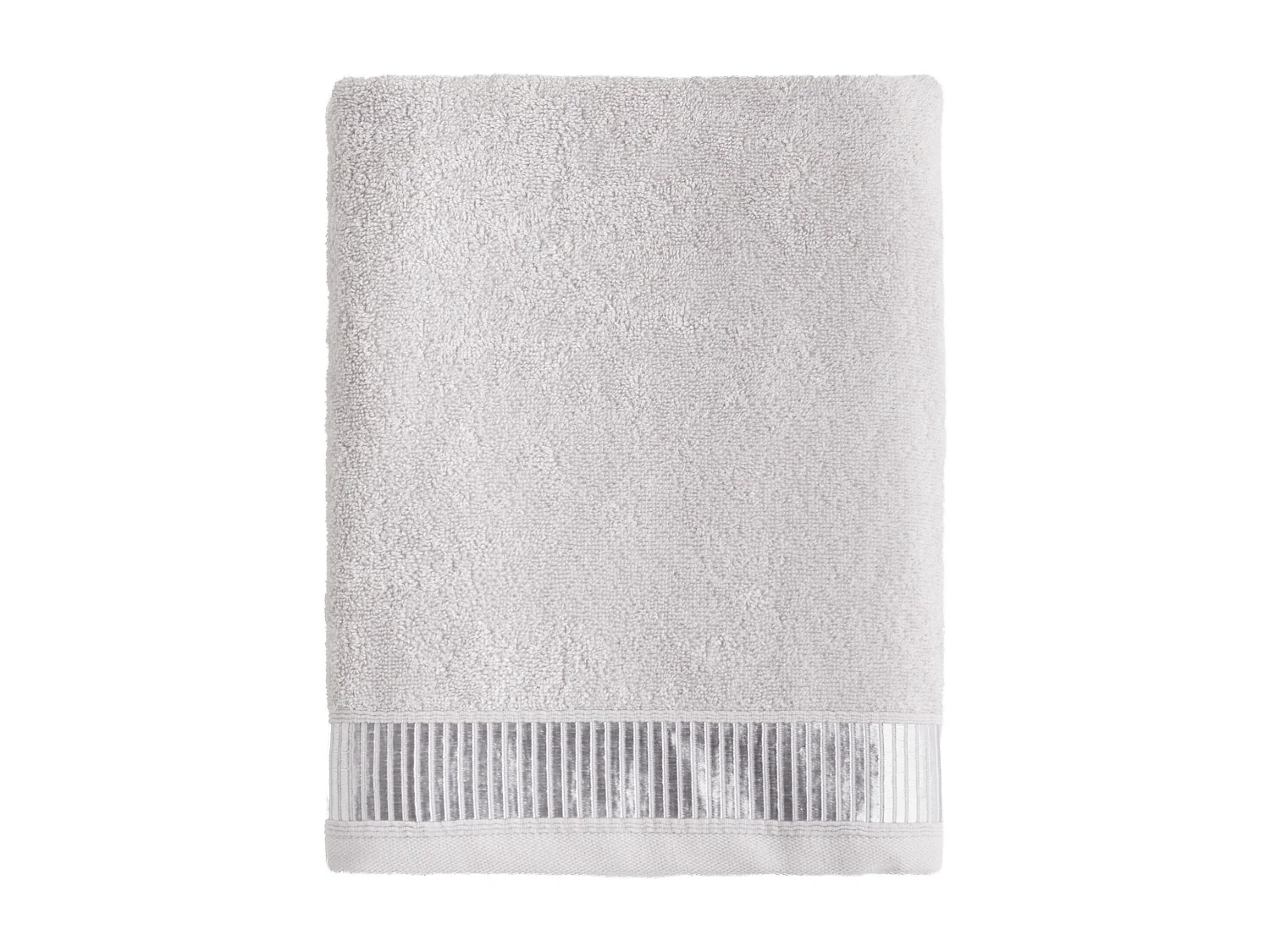 Badetuch Alicanty Hellgrau 70 x 130