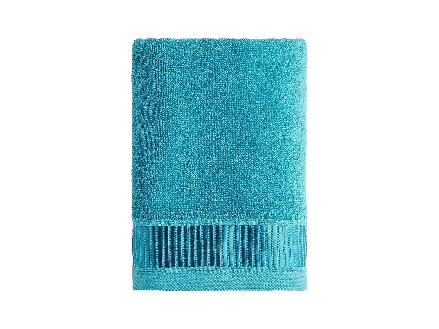 Serviette De Bain Alicanty Turquoise Foncé 50x90