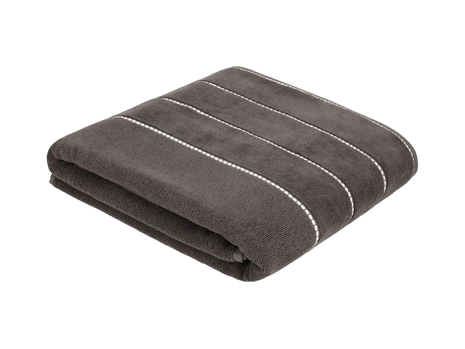 Serviette De Bain Velly Gris Foncé 90 x 140