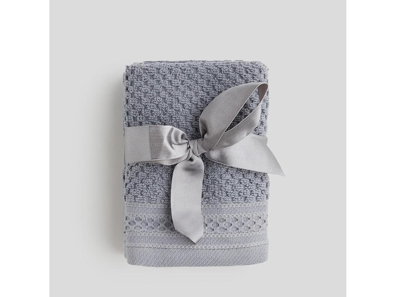 Badetuch-Set Risso dunkelgrau 30 x 30