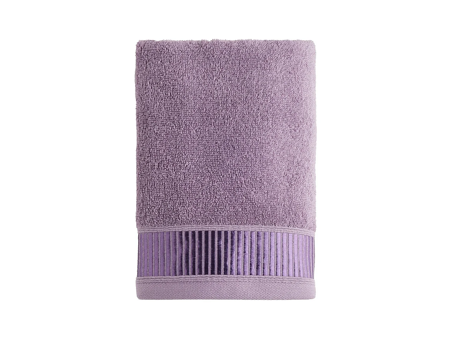 Serviette De Bain Alicanty Violet Moyen 50 x 90