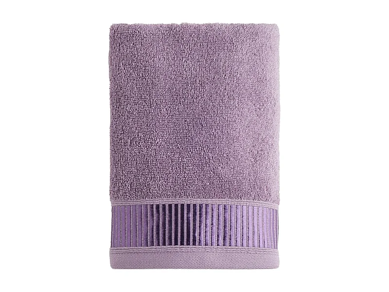 Serviette De Bain Alicanty Violet Moyen 50 x 90